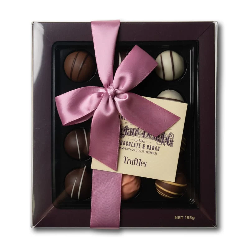 Belgian Delights Truffles Box 12pc