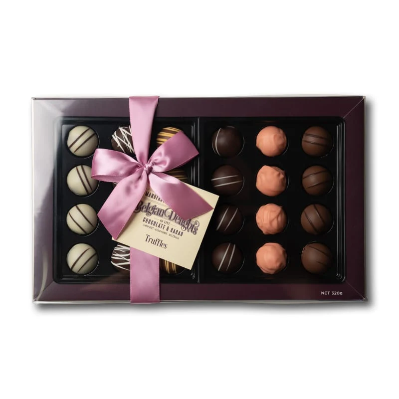 Belgian Delights Truffles Box 24pc