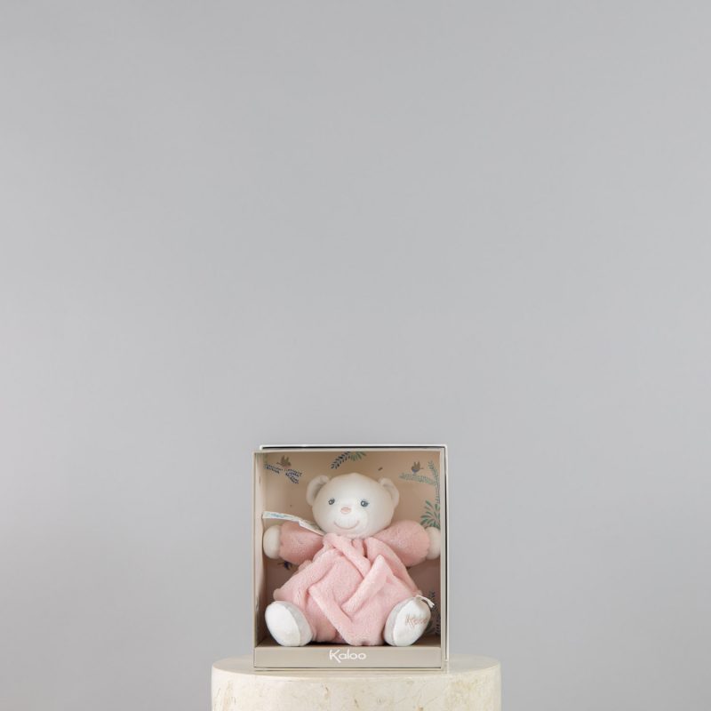 Kaloo Plume Bear Pink Small 20cm