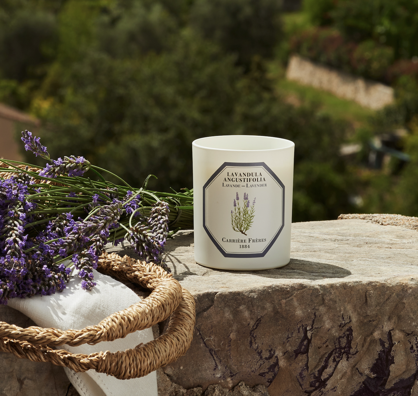 carriere freres lavender candle