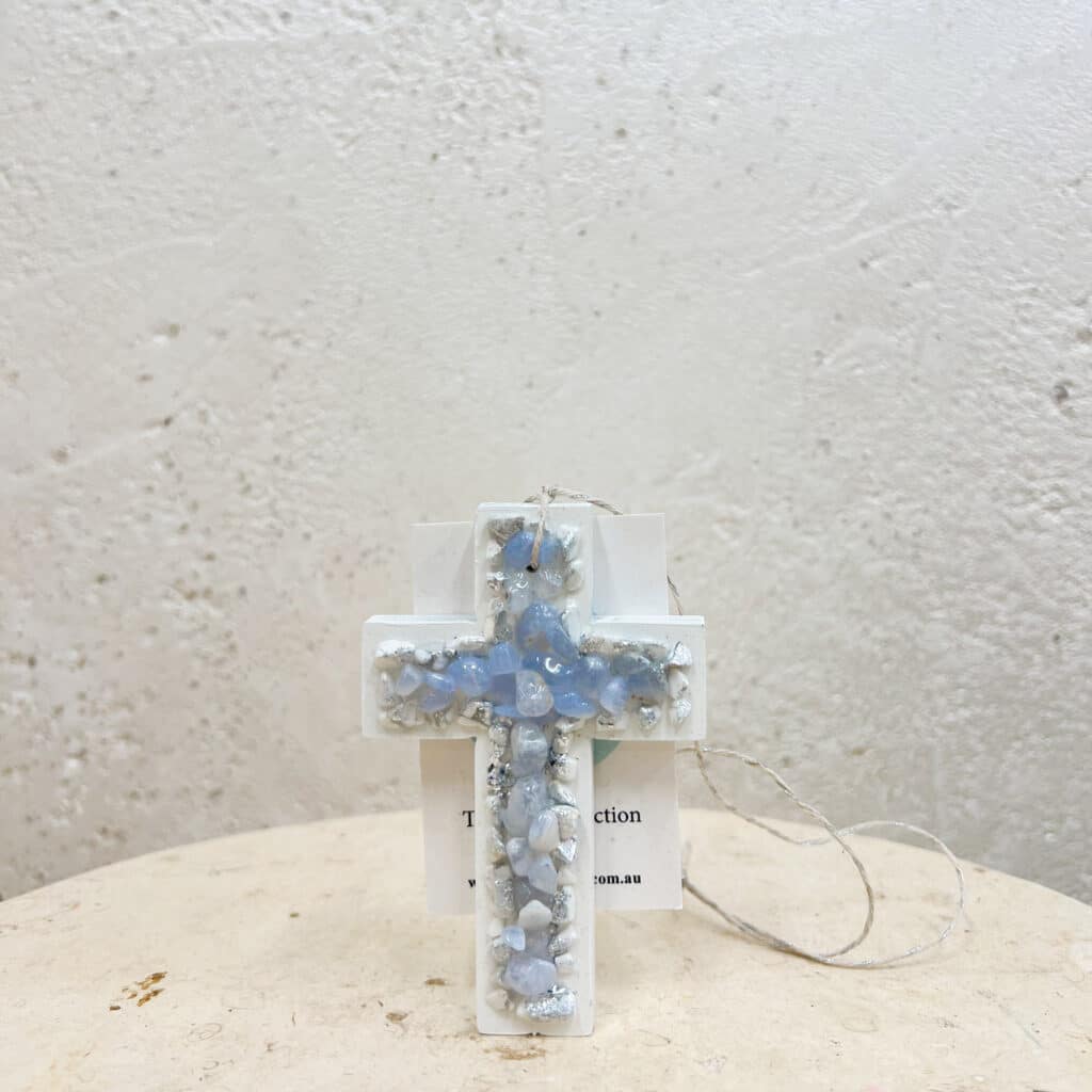 Saint Raphael Cross Mini - B & M Florist