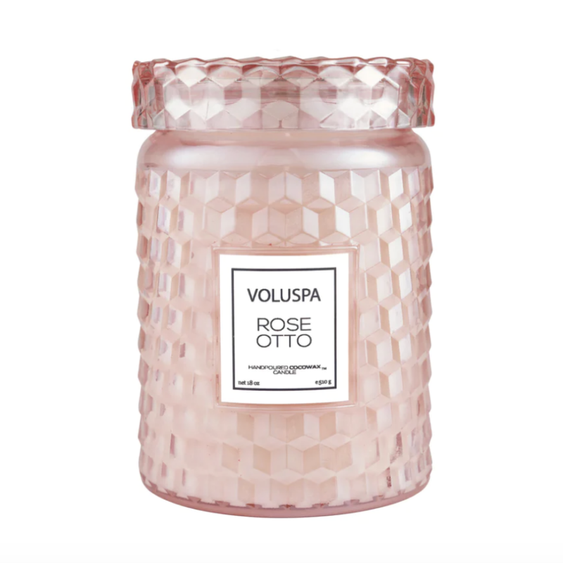 Voluspa Rose Otto 100hr Candle