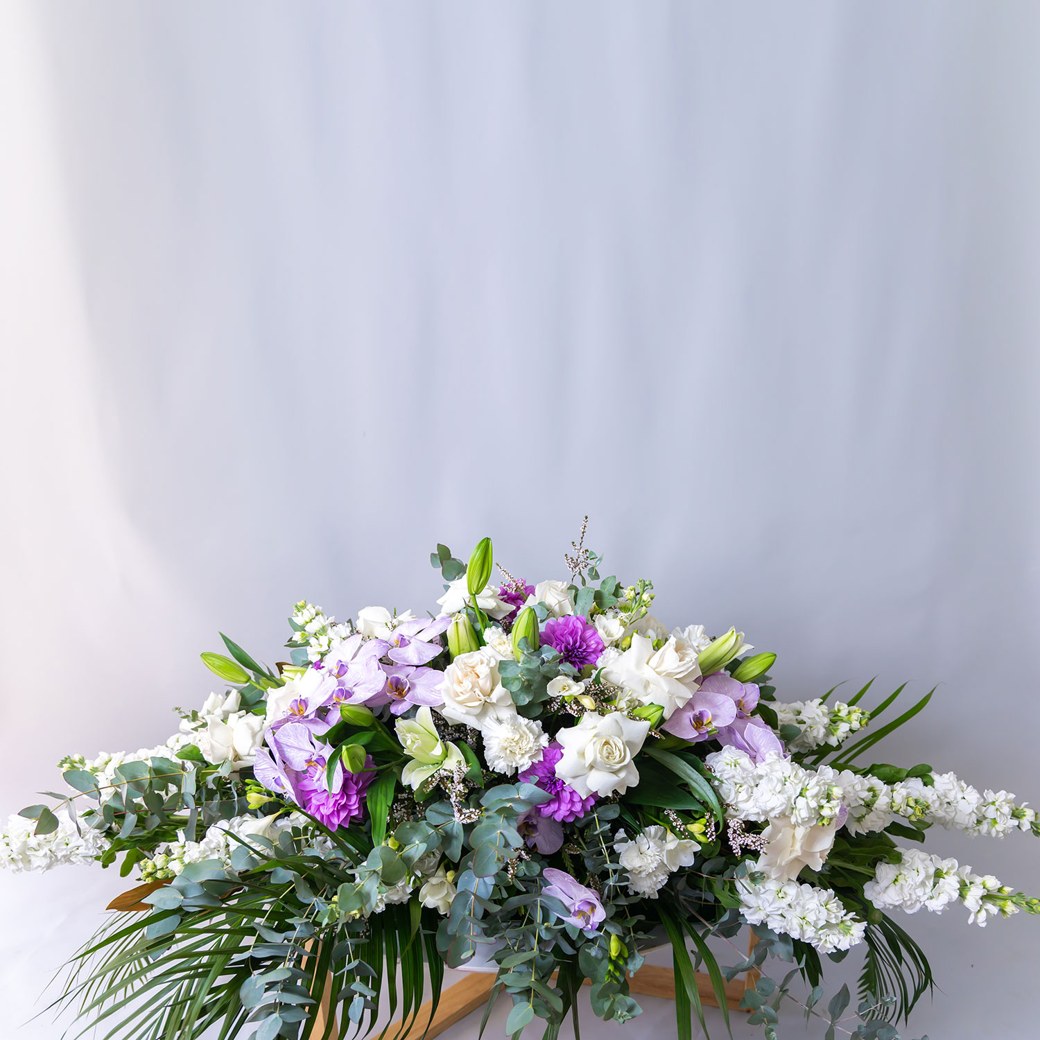 Casket Cover - Seasonal Flowers