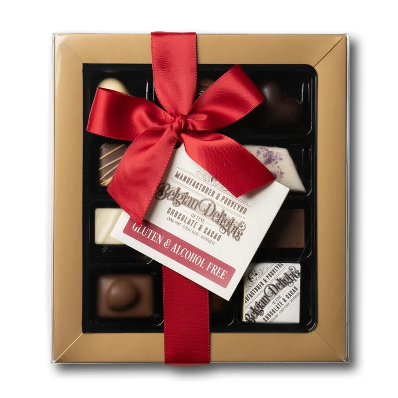 Belgian Delights Gluten & Alcohol Free Assortment Box 15pc
