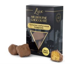 Melbourne Chocolate Tasmanian Leatherwood Honeycomb 200g Milk