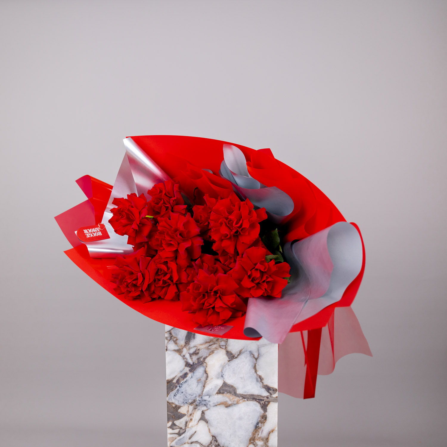 Valentine's Day Flowers - 12 Reflexed Red Rose Bouquet | Online Exclusive