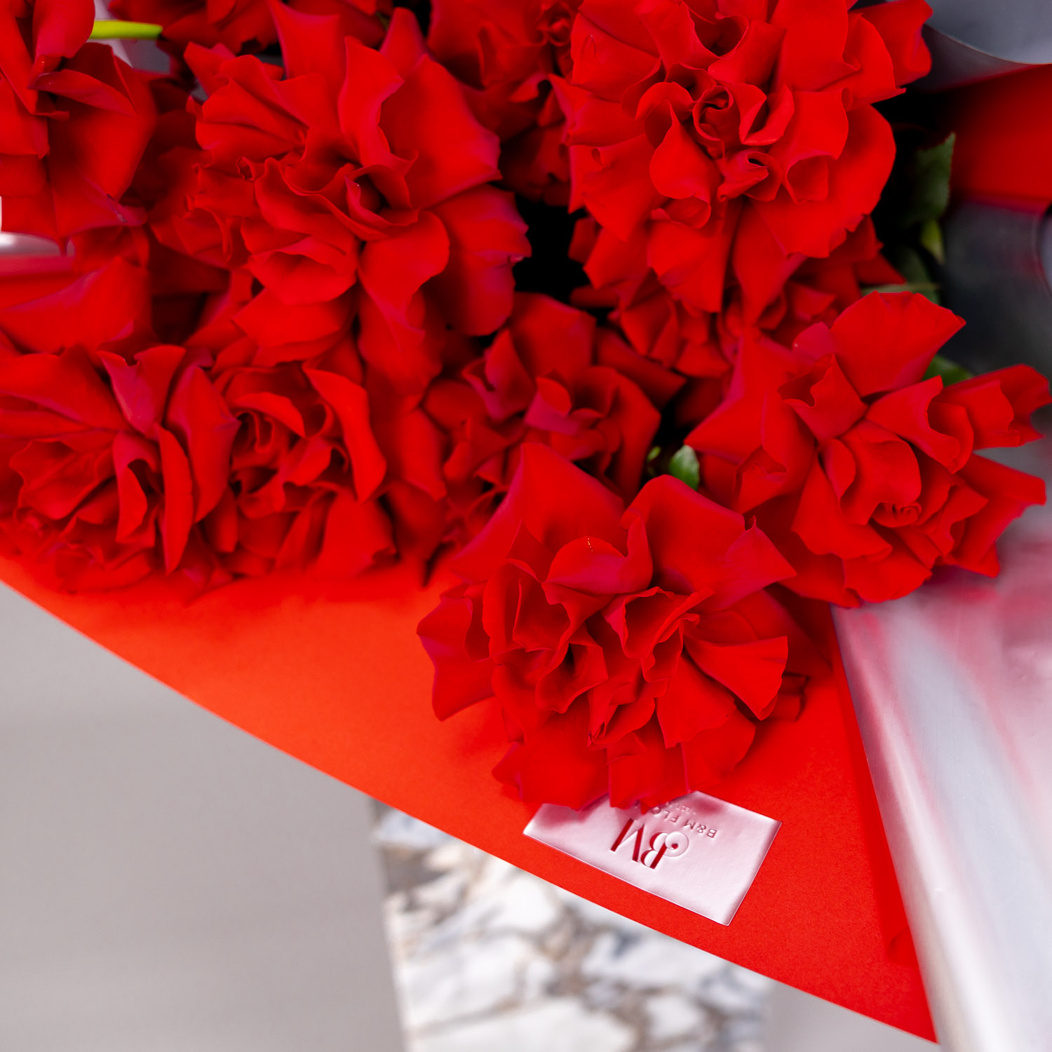 Valentine's Day Flowers - 12 Reflexed Red Rose Bouquet | Online Exclusive - Image 8