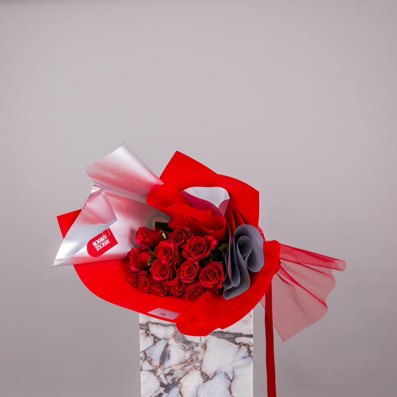 Valentine's Day Flowers - 12 Red Rose Bouquet (not panther anymore)