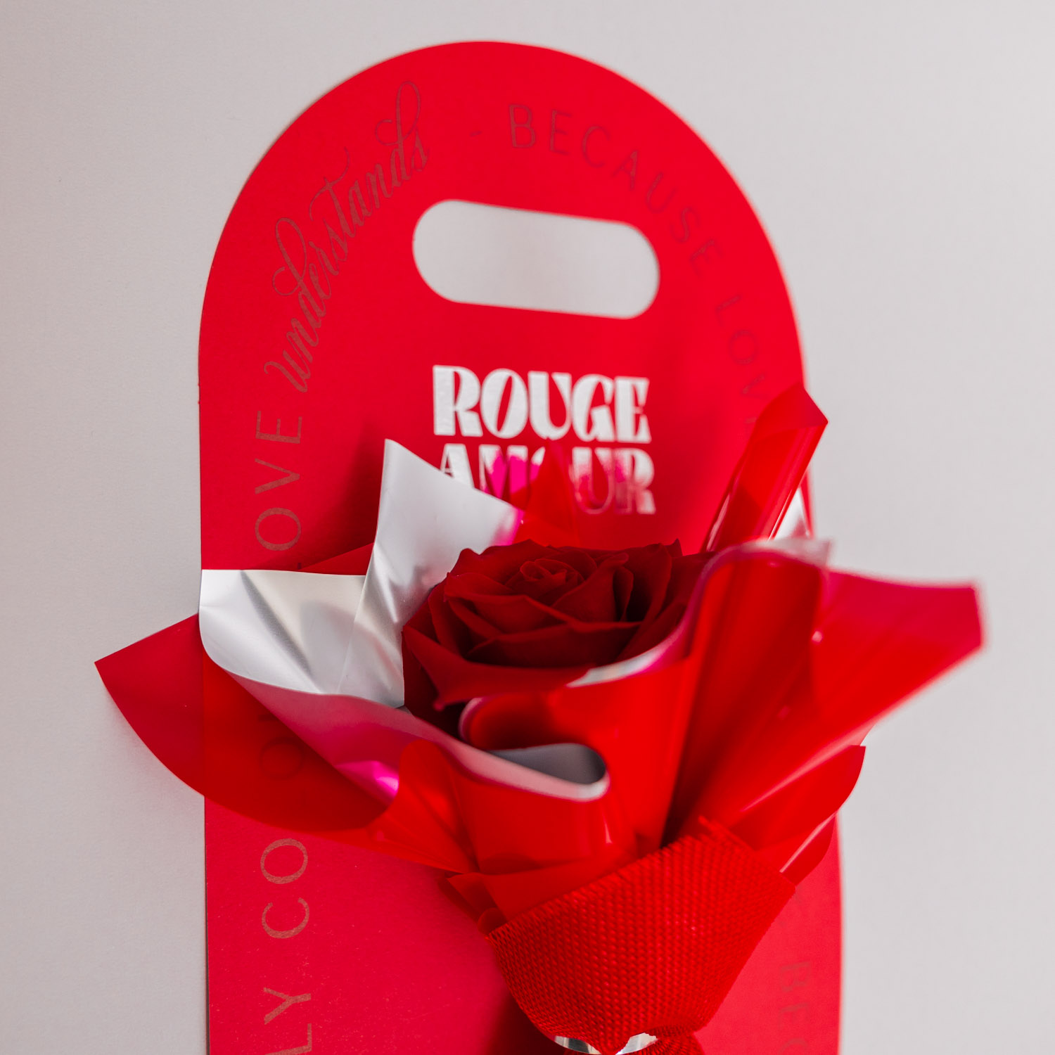 Valentine's Day Flowers- Single Red Rose Exclusive Design - Image 4