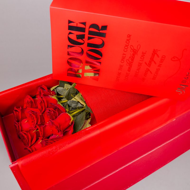 Valentine's Day Flowers - 12 Red Rose Box Online Exclusive