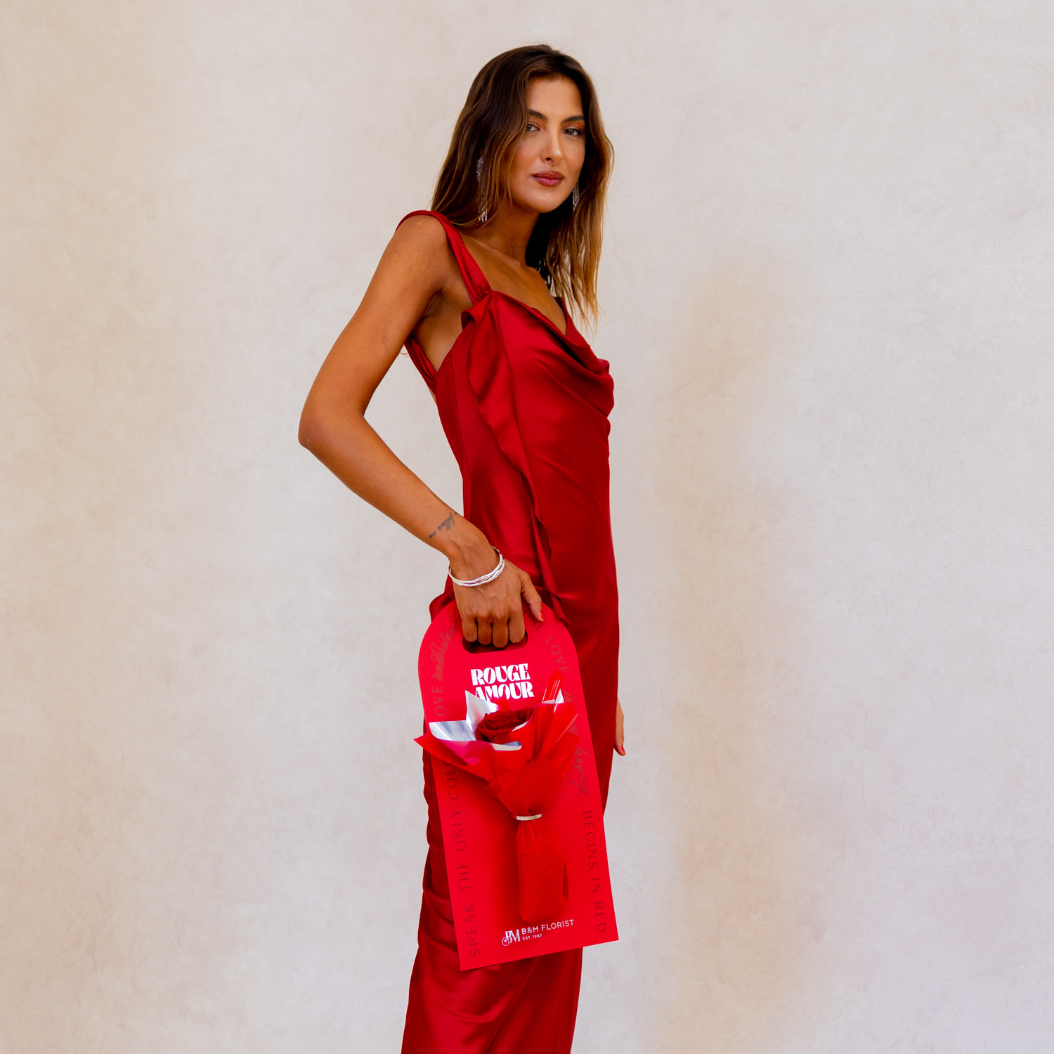 Valentine's Day Flowers- Single Red Rose Exclusive Design - Image 3