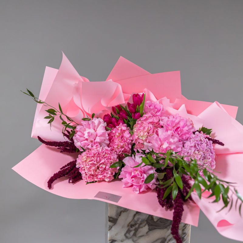 Pink Abstract Bouquet - Limited Edition