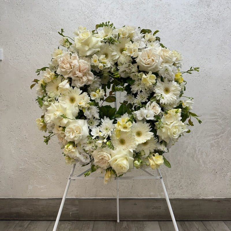 Wreath Creams & White